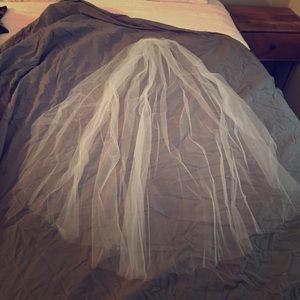 39in wedding veil! Off white